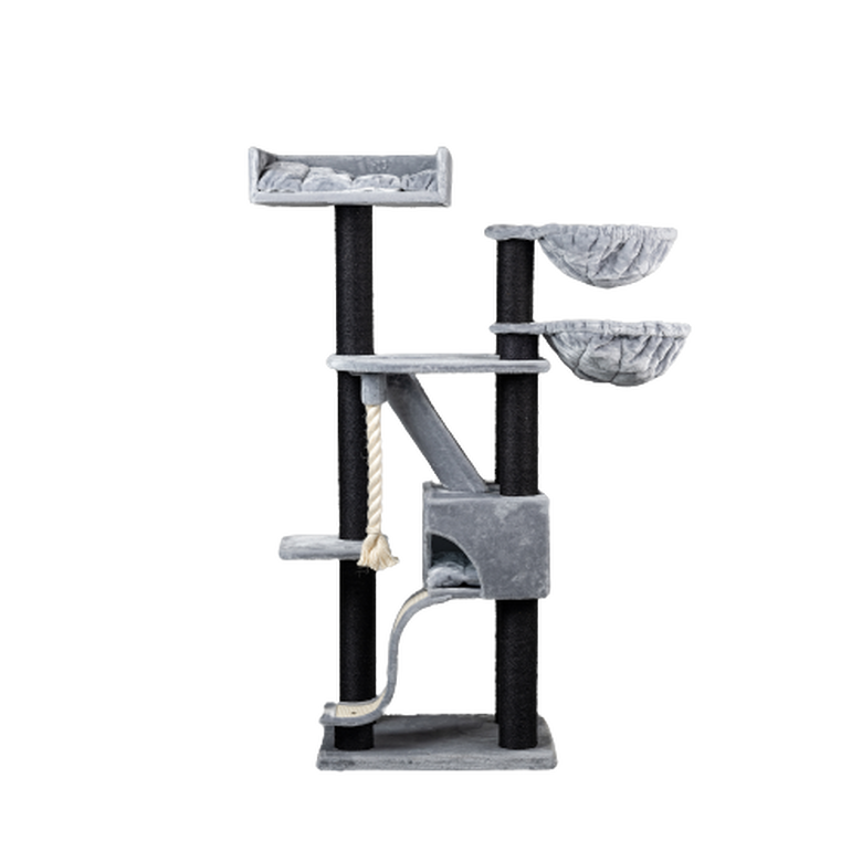 PHRquality árbol rascador kilimandjaro gris y negro thumbnail