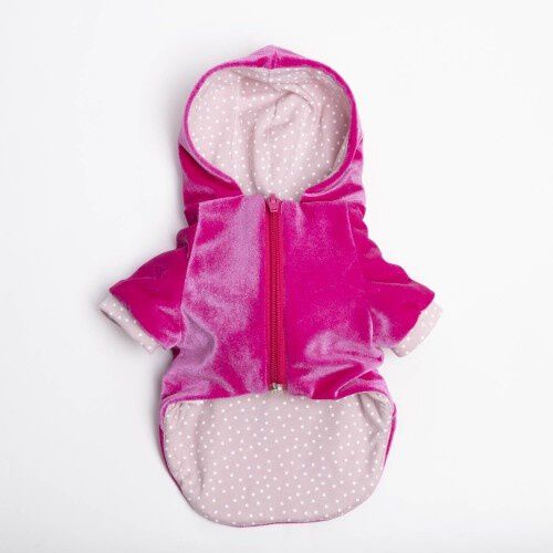 Sudadera Pepa Lunares para perros color Rosa, , large Imagen numero 2