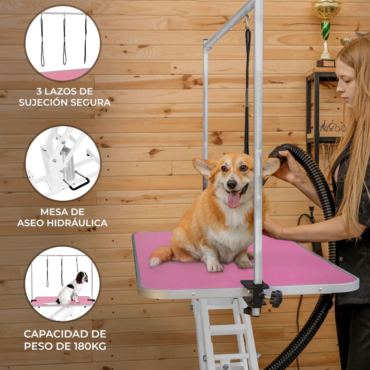 Monstershop Mesa De Aseo Hidráulica Blanca thumbnail