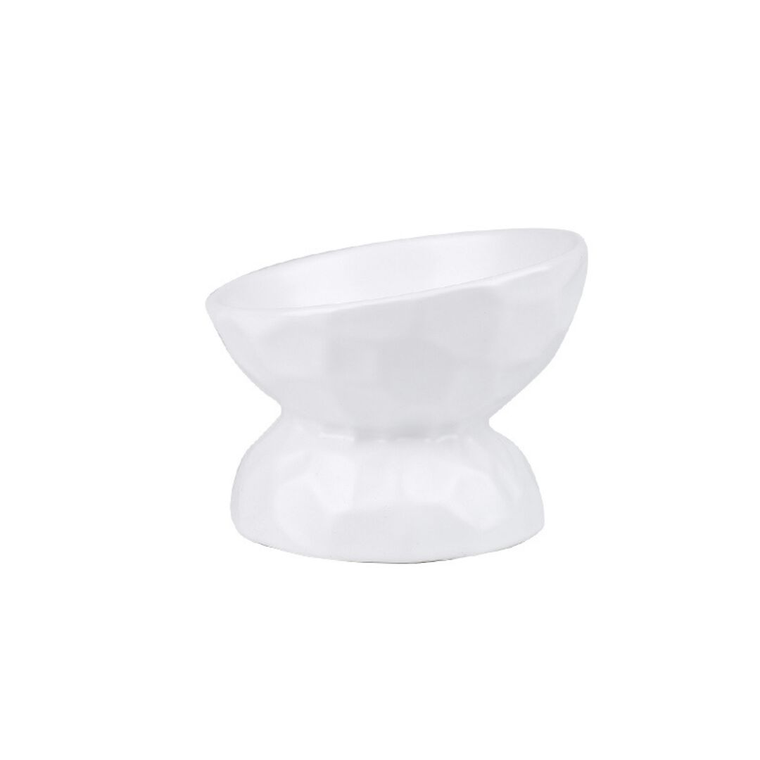 Taz&oacute;n de Cer&aacute;mica Inclinada con Dise&ntilde;o Ondulado 280ml, , large Imagen numero 1