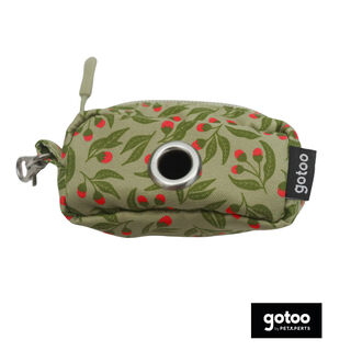 Gotoo Portabolsas estampado floral para perros
