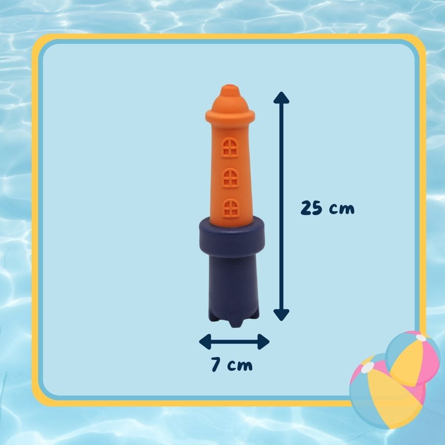 Summer Vibes Faro Flotante Mordedor Juguete para perros, , large Imagen numero 4