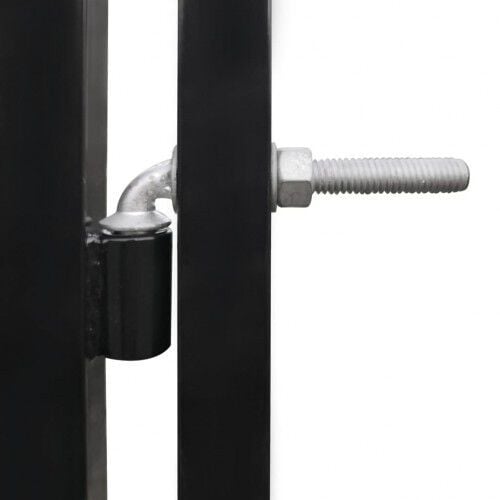 Perrera sin cubrir de acero color Negro thumbnail