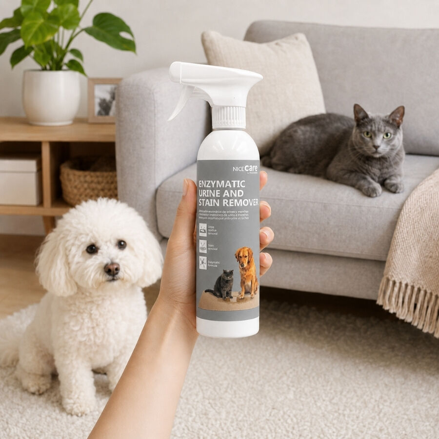 Nice Care Detergente Eliminador Orines y Manchas para perros y gatos, , large Imagen numero 1