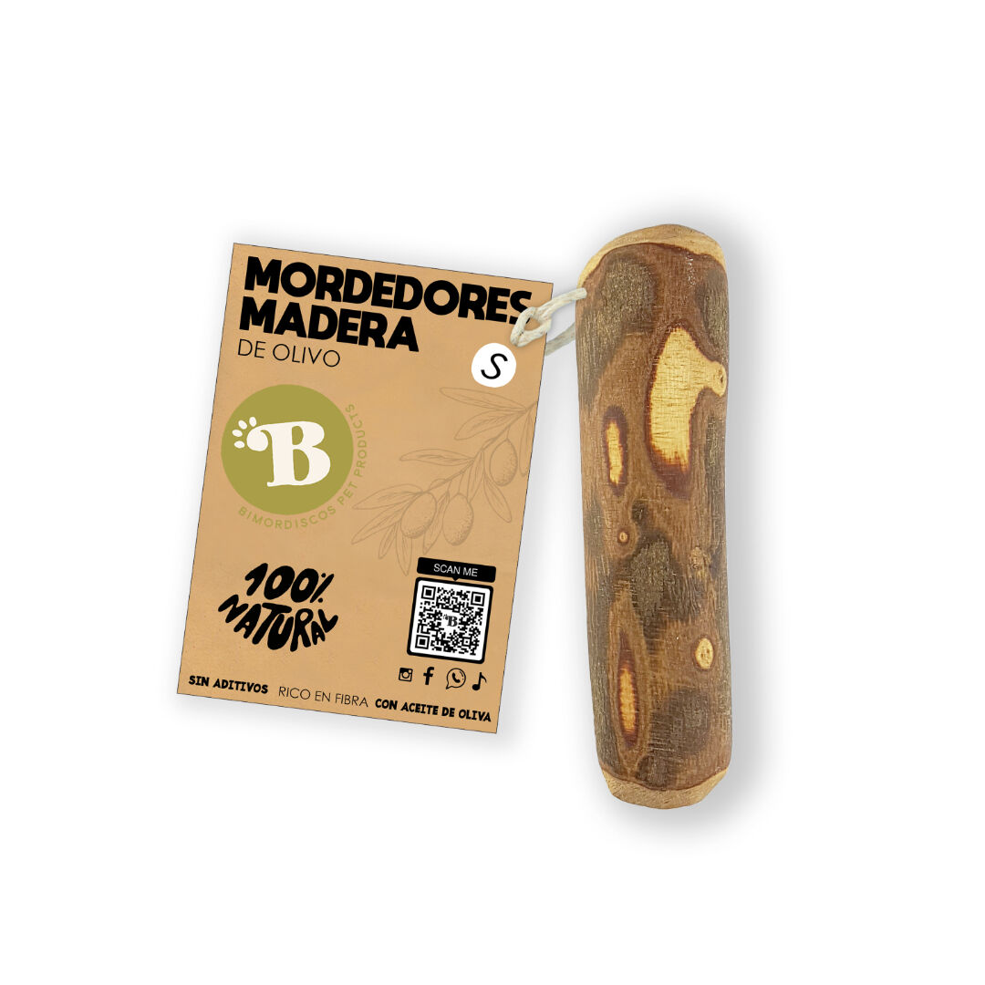 BIMORDISCOS Madera de olivo para perros thumbnail