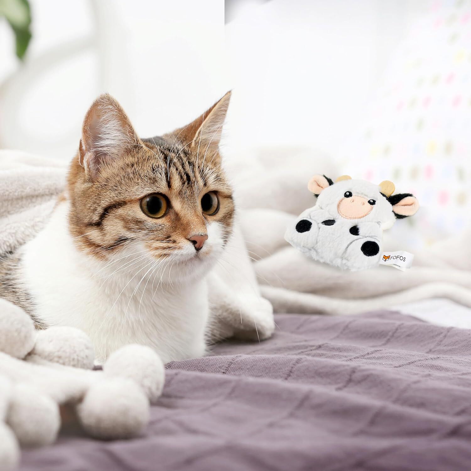 FOFOS | Vaquita Fino Arrugado con Catnip Natural - Para Gato, , large Imagen numero 3
