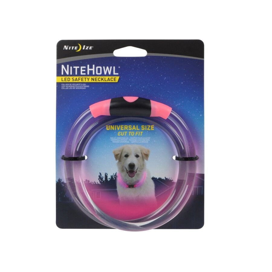 Nite Ize NiteHowl Collar de Seguridad LED Rosa para perros, , large Imagen numero 4