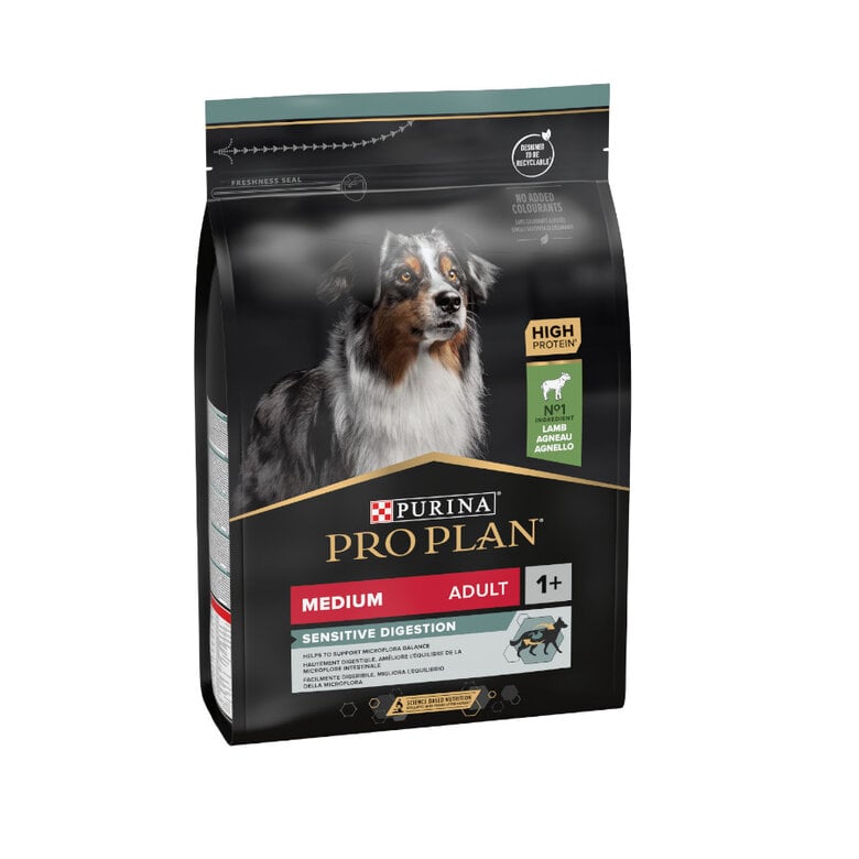 Purina Pro Plan OptiDigest de cordero para perros medianos
