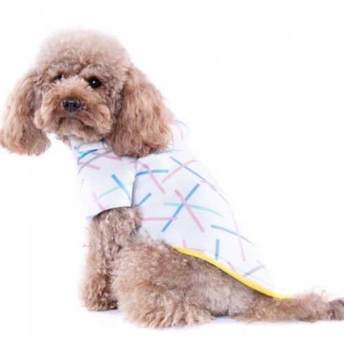 Su&eacute;ter Chispa Neosticks para perros color Blanco, , large Imagen numero 1