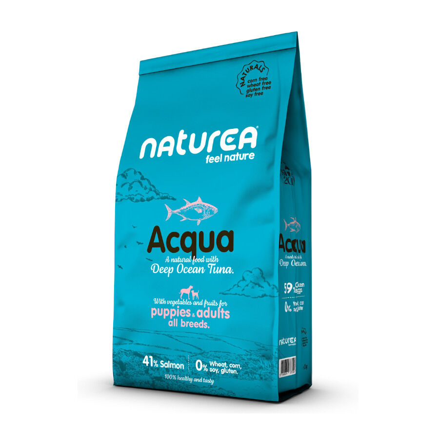 12 kg Naturea Naturals Acqua At&uacute;n de Aguas Profundas pienso para perros, , large Imagen numero 1