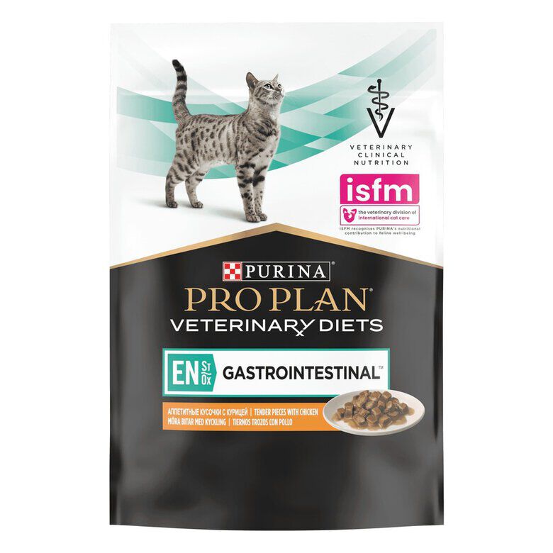 10 x 85 g Pro Plan Veterinary Diets Gastrointestinal sobre para gatos  x 85 g, , large Imagen numero 2