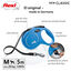 Flexi New Classic Correa Extensible Azul para perros, , large indicador imagen numero 2