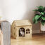 PawHut Casa para Mascota Roble, , large indicador imagen numero 2