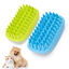 Cepillo Perro, 2 Pcs Cepillo de masaje para gatos, Cepillo de baño para perros, Cepillo de Goma para Razas de Pelo Corto medio a largo, , large indicador imagen numero 1