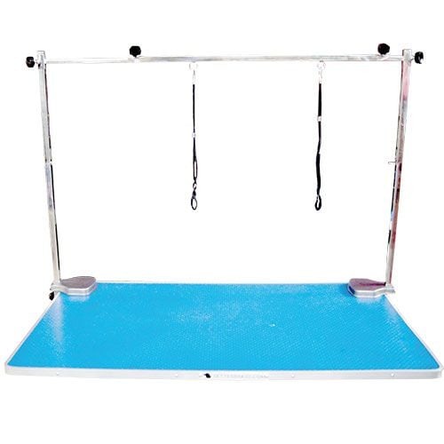 Horca puente universal seguro y fuerte, variable en altura y longitud, incluye dos lazos, , large Imagen numero 1