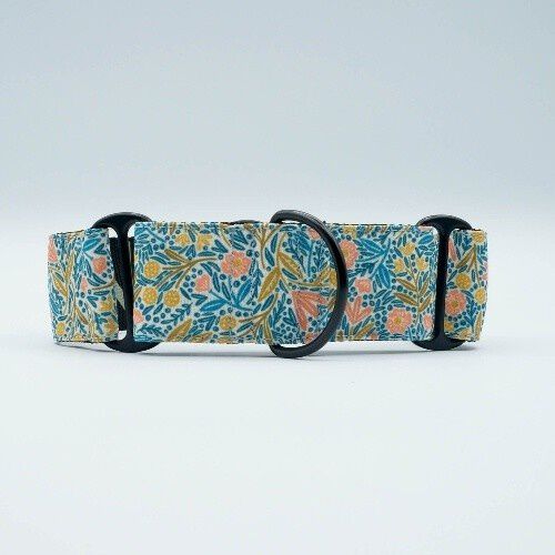 Baona collar martingale kamilo de nylon reciclado multicolor para perros, , large Imagen numero 3