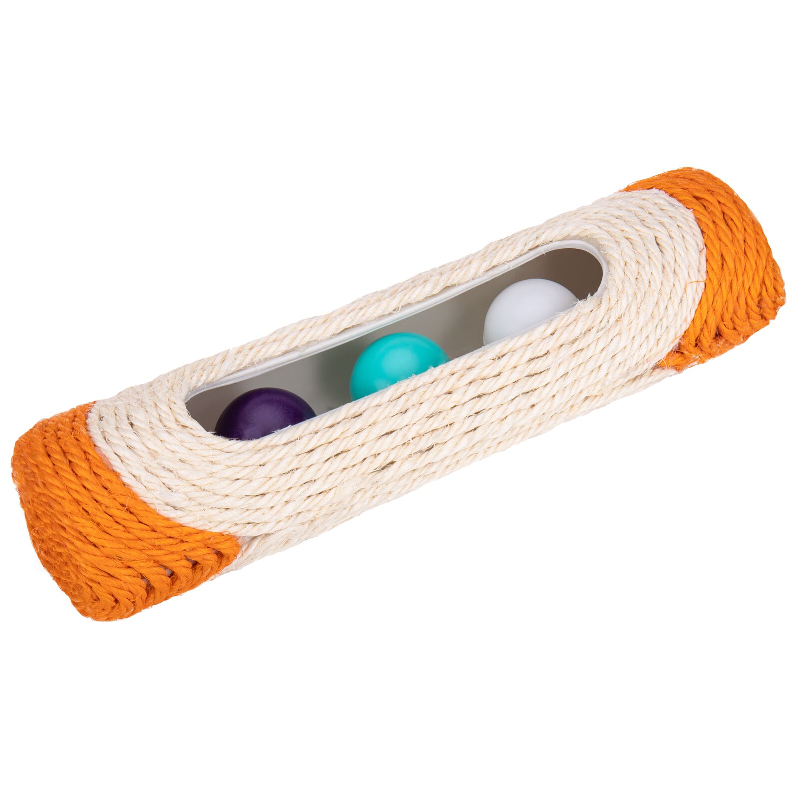 Juguete rascador para gatos con 3 pelotas internas, , large Imagen numero 1