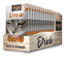 Pack 20X40 Gr - Leonardo Drink. Sopa Para Gatos - Alimento complementario para gatos adultos - Promueve la ingesta de líquidos