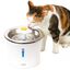 Catit bebedero fuente de acero inoxidable con leds blanco para mascotas, , large indicador imagen numero 2