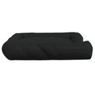 Vidaxl cama rectangular acolchada negro para mascotas, , large image number null