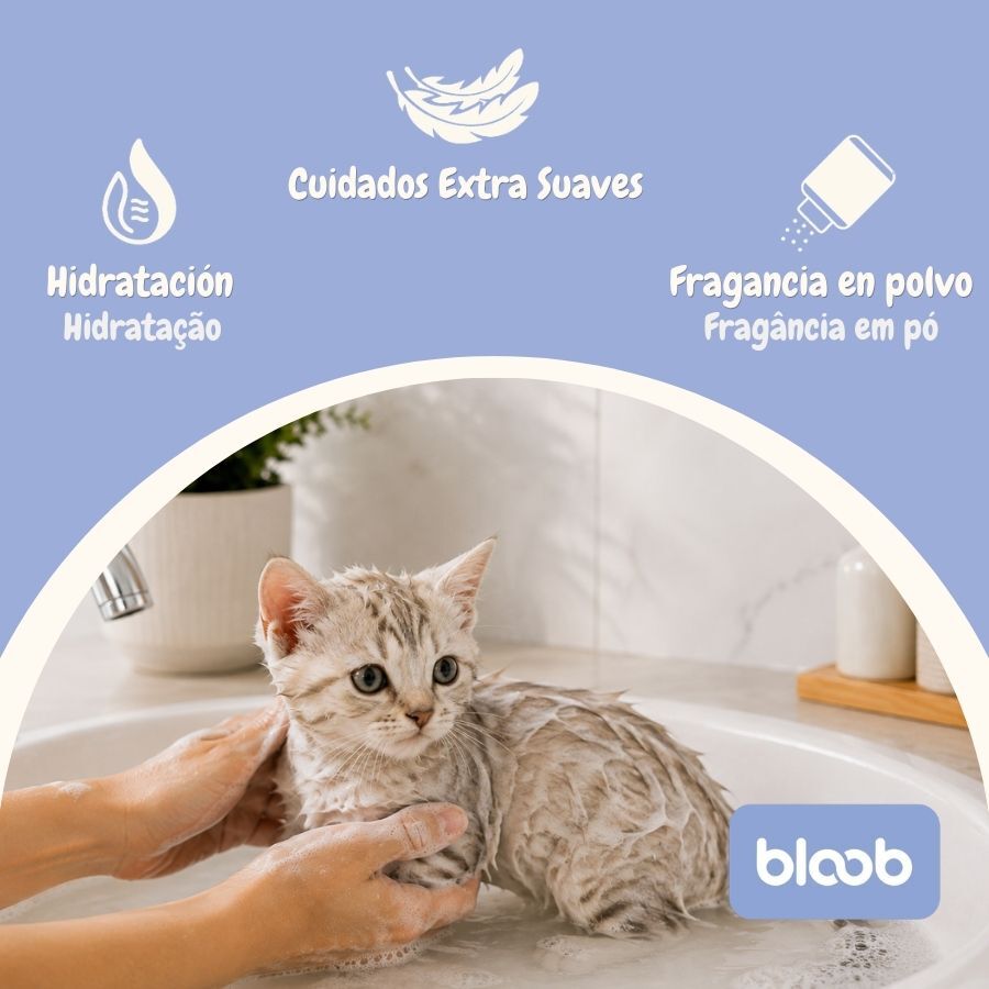 Bloob Champ&uacute; Fragancia Empolvada para gatos, , large Imagen numero 3