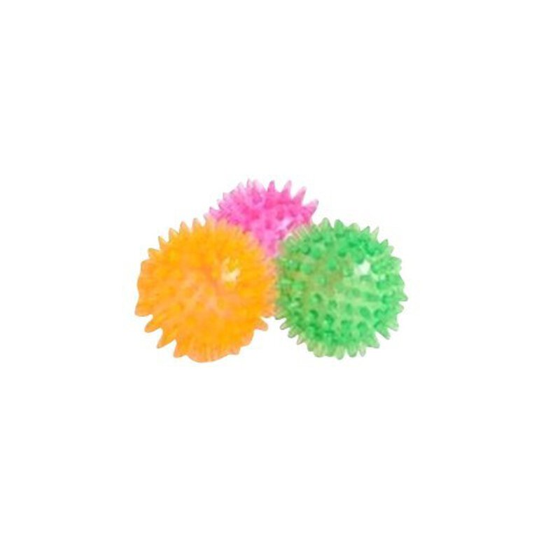 Paquete de 3 pelotas de juguete Spike Y Balls para gatos color Multicolor, , large image number null