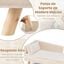 COSTWAY Cama para Gatos, mullida y Suave, sof&aacute; para Gatos medianos y peque&ntilde;os, Linda Cama para Gato con Base Antideslizante, Pies de Madera, Sof&aacute; Sill&oacute;n para Interior (Blanco,81 x 51 x 47 cm), , large indicador imagen numero 4
