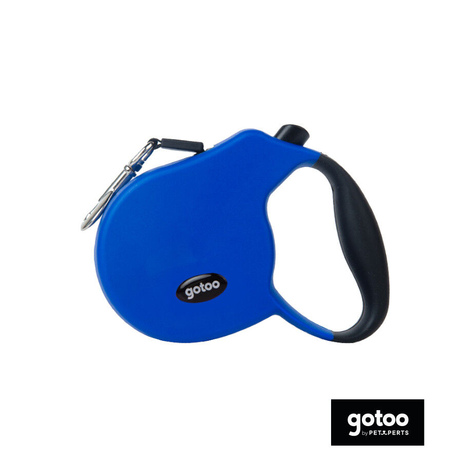 Gotoo Correa extensible azul para perros, , large Imagen numero 2