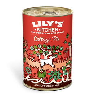 Lilys Kitchen Ternera y Vegetales lata para perros