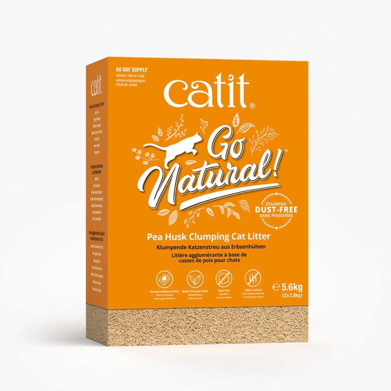 Arena Catit Go Natural! Arena guisantes Vainilla, , large image number null