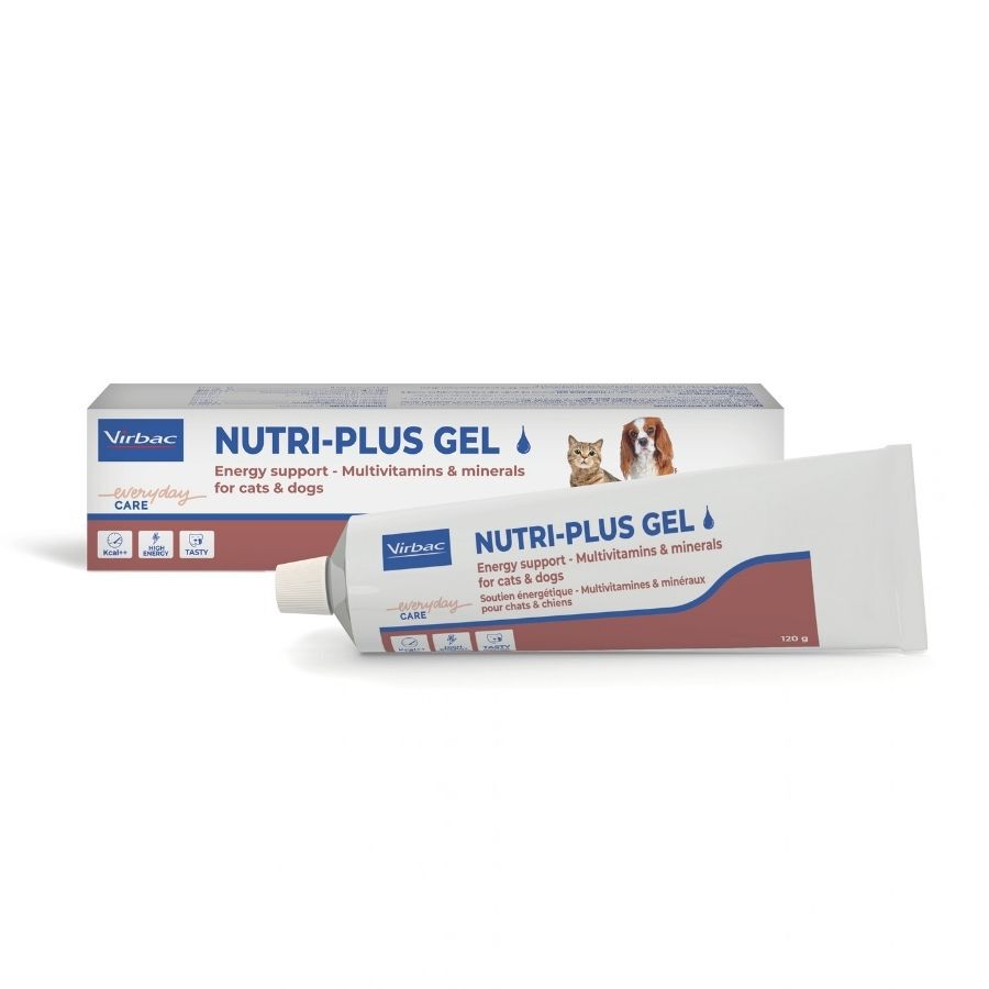 120 g Virbac Nutri-plus gel Suplemento para perros y gatos, , large Imagen numero 1