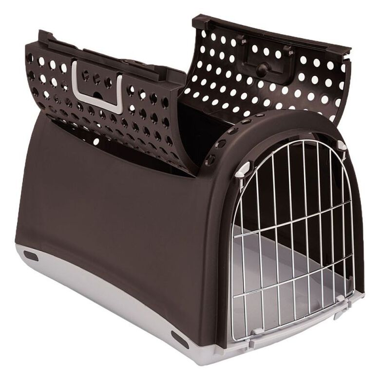 IMAC Linus Cabrio Transportín marrón para Perros y Gato thumbnail