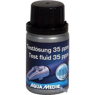 Aquamedic Test Fluid 35 ppm for Refractometer test de agua para acuarios
