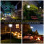 Outsunny Farolas Solares Negro, , large indicador imagen numero 4