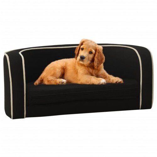 Vidaxl sof&aacute; plagable negro para perros, , large Imagen numero 6