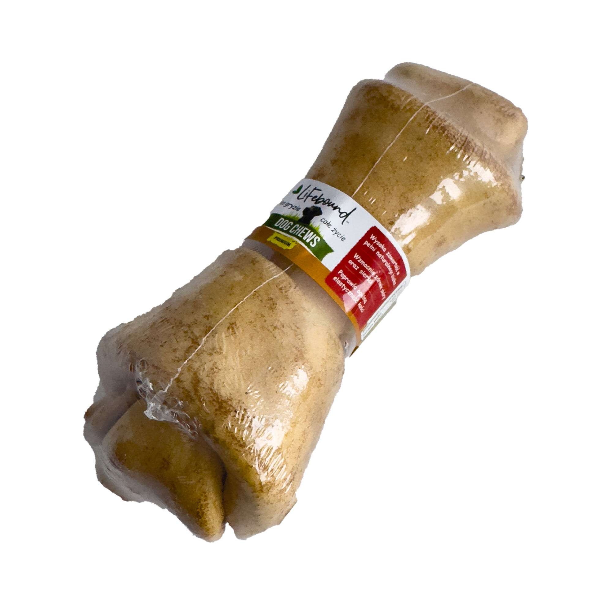 Lifebound Hueso masticable de cuero de ternera, lote de 4, 23 cm, , large Imagen numero 3