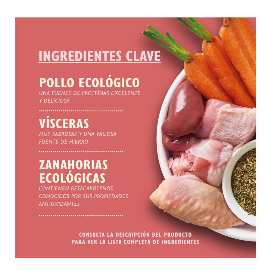 Lily&#039;s Kitchen Puppy Organic Pollo tarrina thumbnail