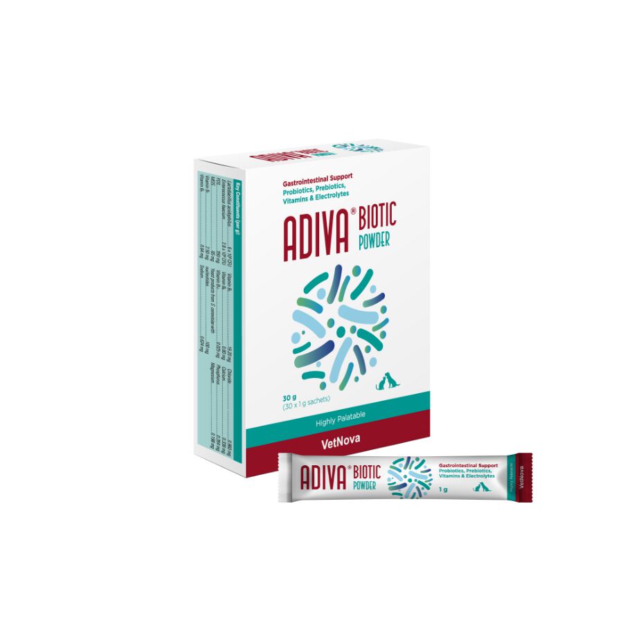 VetNova Adiva Biotic Powder para aves