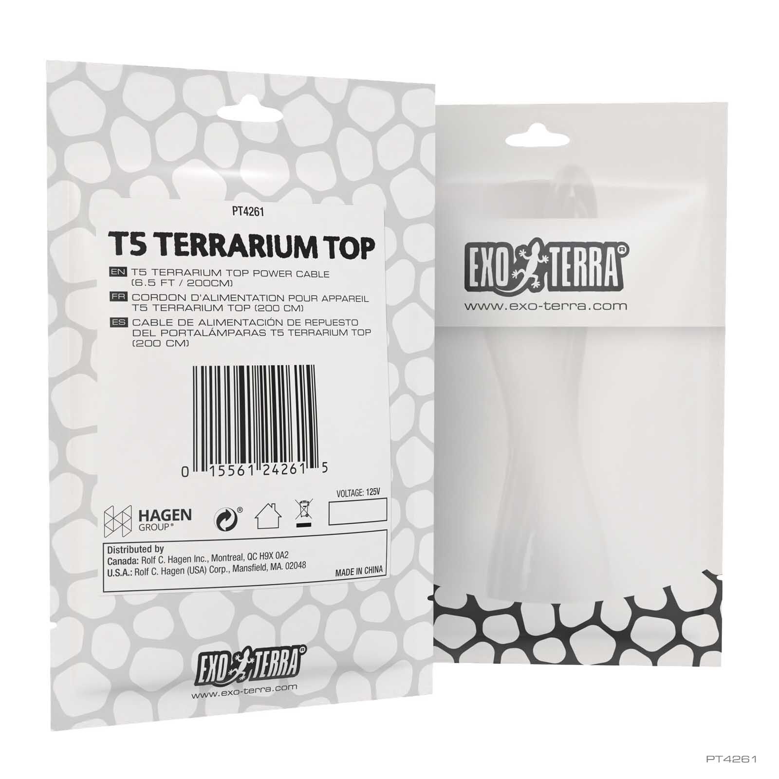 Exo Terra T5 Cable de Alimentaci&oacute;n, , large Imagen numero 2