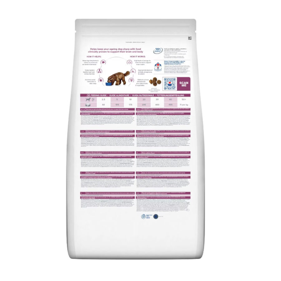 12 kg Hill's Prescription Diet b/d Ageing and Alertness Care Pollo pienso para perros, , large Imagen numero 2
