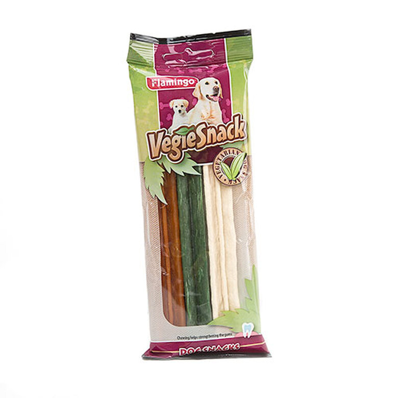 Flamingo Vegie snack dental para perros image number null