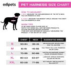 Edipets arnés ajustable y antitirones rosa para perros, , large image number null