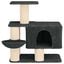 vidaXL &Aacute;rbol para gatos con postes de sisal &Aacute;rbol rascador Muebles Gatos Condo, , large indicador imagen numero 5