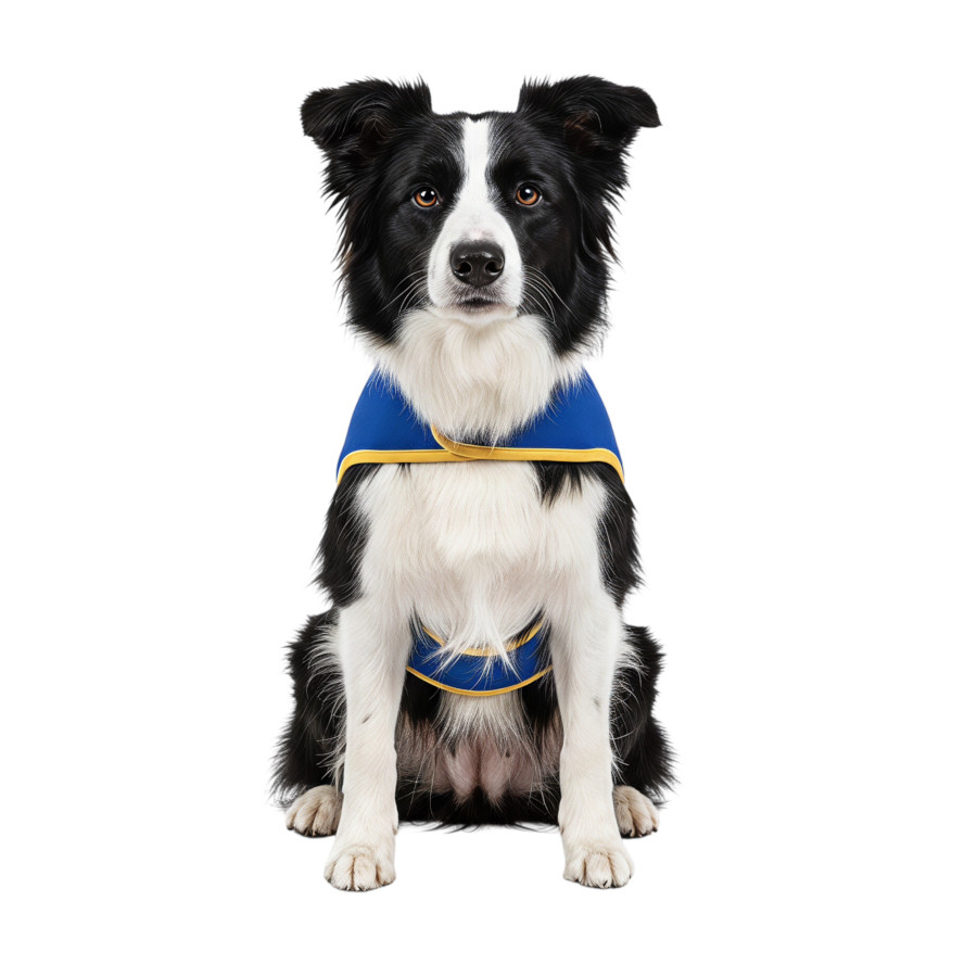 Gotoo Chaqueta Azul con Bolsillo para perros, , large Imagen numero 7