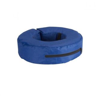 Collar hinchable para perros color Azul