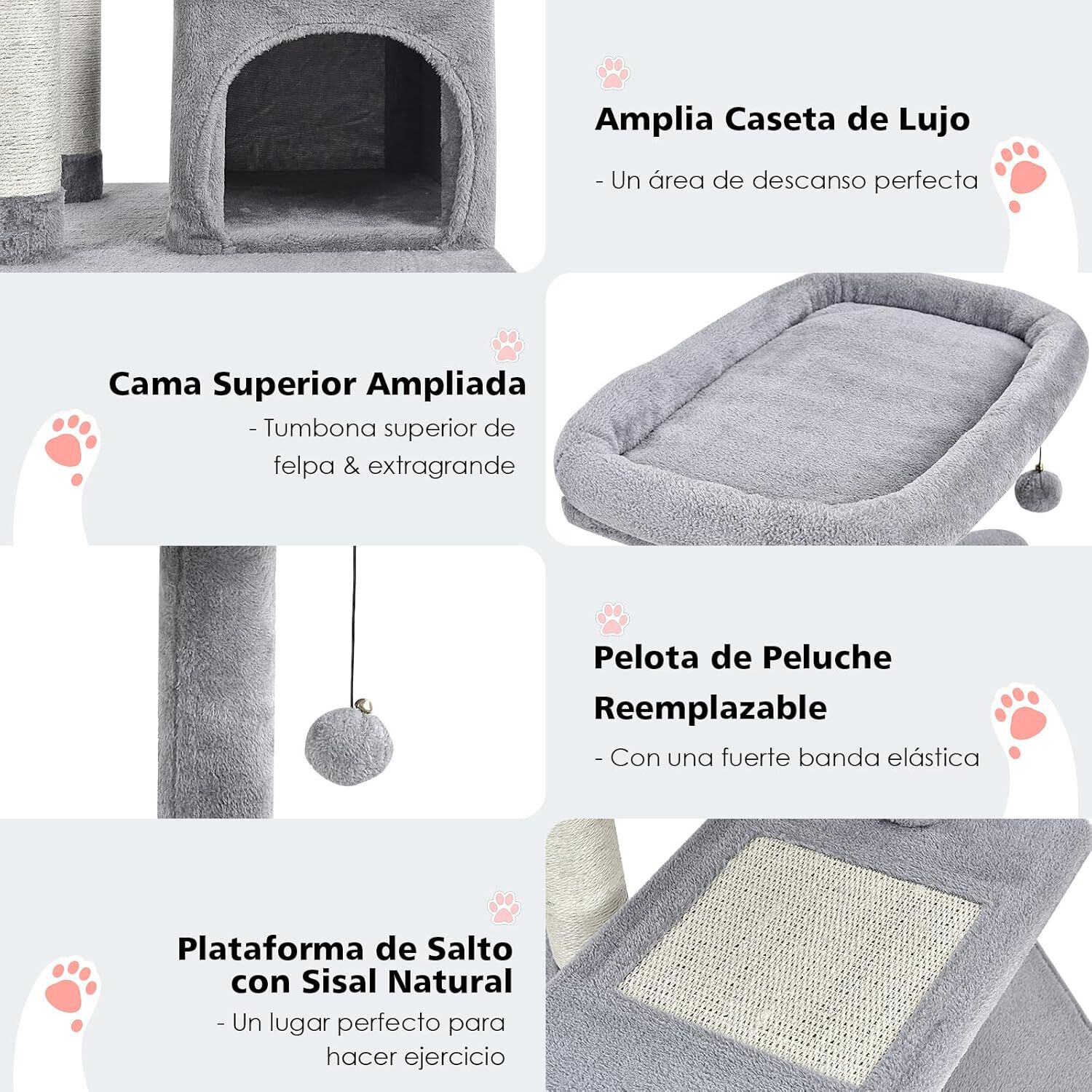 Costway Árbol Torre para Gatos thumbnail