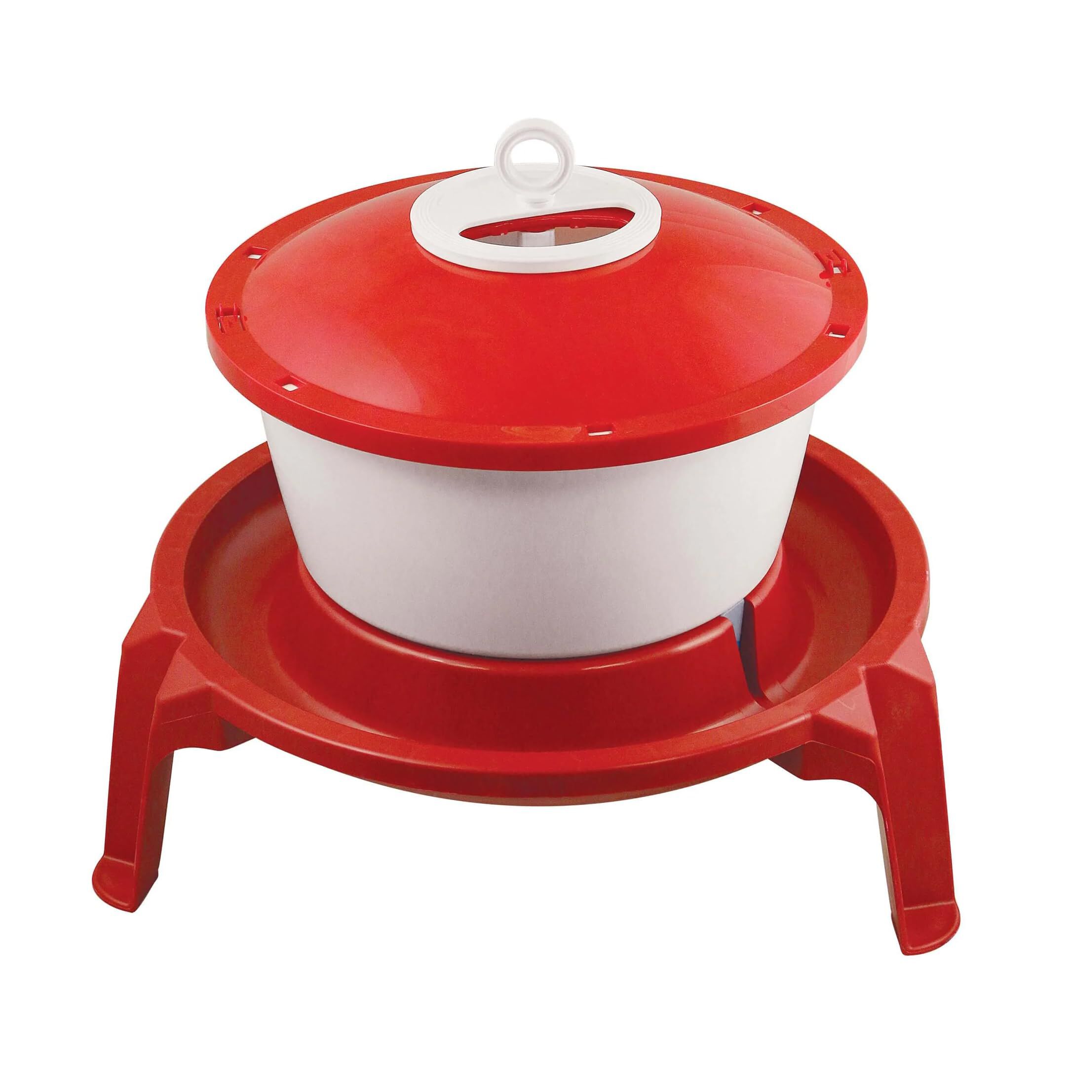 Bebedero Cubo de 6 litros para gallinas - Bebedero con Patas para Aves de Corral - Pl&aacute;stico Resistente, , large Imagen numero 1