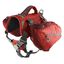 Mochila con alforjas para perros color Rojo, , large indicador imagen numero 1
