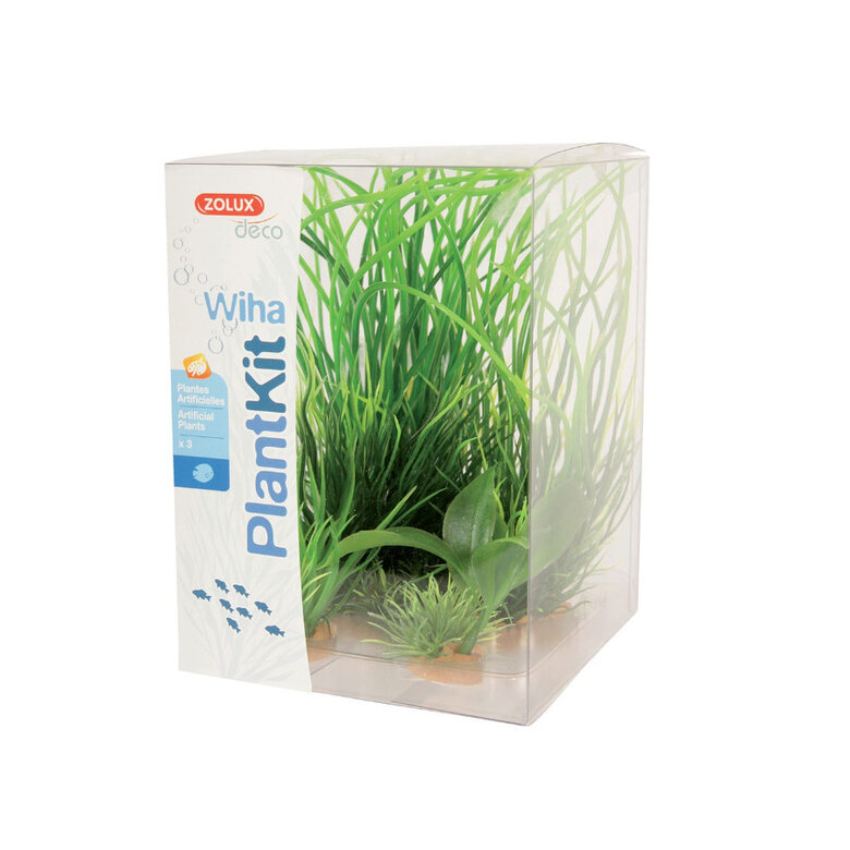 Zolux Wiha N°1 Kit de Plantas Artificales para acuario Aquaya, , large image number null