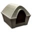 Arquivet ecoline caseta de plástico reciclado gris para perros, , large indicador imagen numero 1